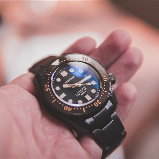 PROXIMA potápačské hodinky pre mužov,pánske automatické hodinky 30 Bar nepremokavé samostatne vietor mechanické náramkové hodinky NH35 sapphire keramická fazeta Obrázok 1