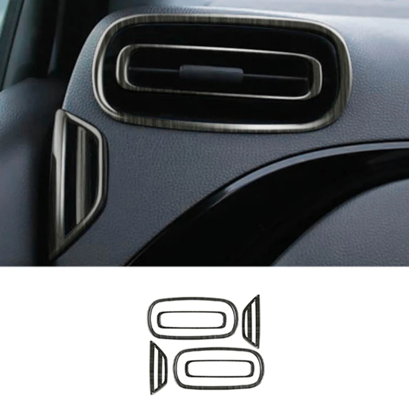 ABS Interiéru Auta, klimatizácia Ventilačné Výbava Panel Kryt Nálepky Výbava Výliskov Auto Styling Auto Diely Na Toyota Aqua 2021 Obrázok 2