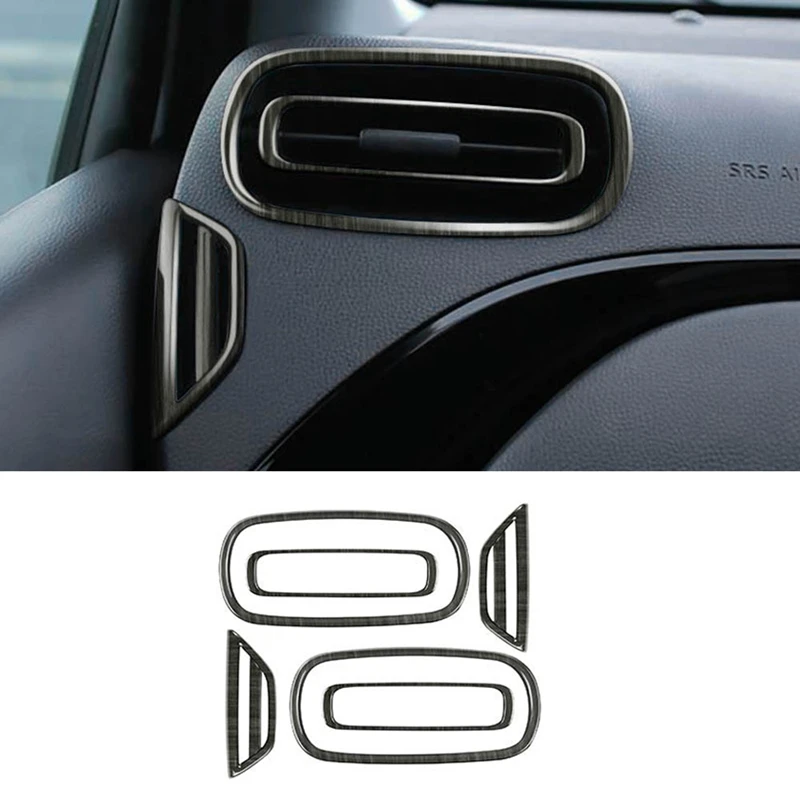 ABS Interiéru Auta, klimatizácia Ventilačné Výbava Panel Kryt Nálepky Výbava Výliskov Auto Styling Auto Diely Na Toyota Aqua 2021 Obrázok 4