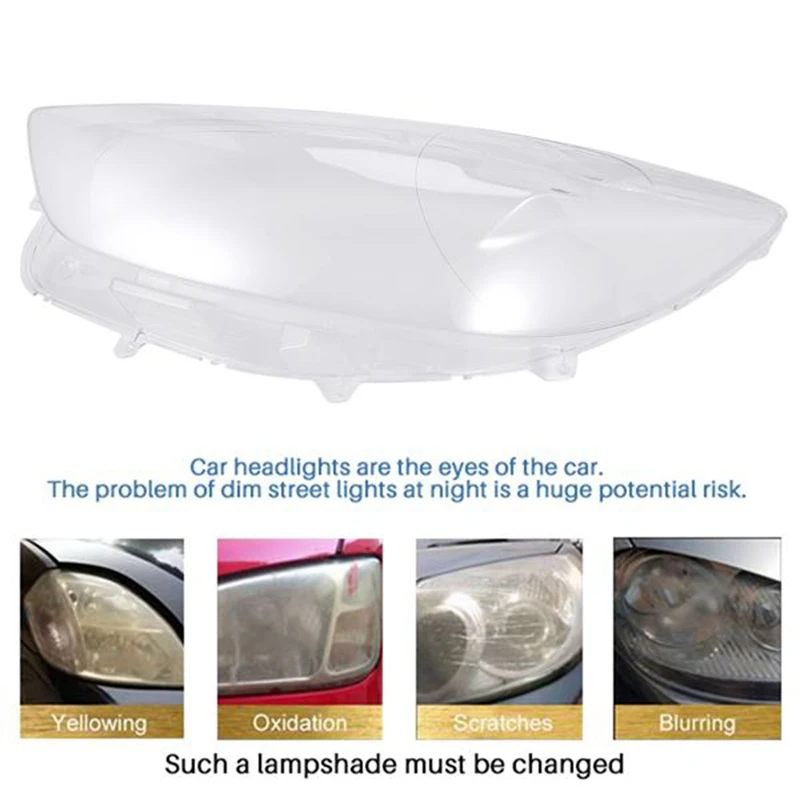 Auto Transparentné PC Svetlometov Kryt Objektívu Tienidlo Lampy predné svetlo Na Mazda CX5 CX-5 roky 2013-2015 Obrázok 4