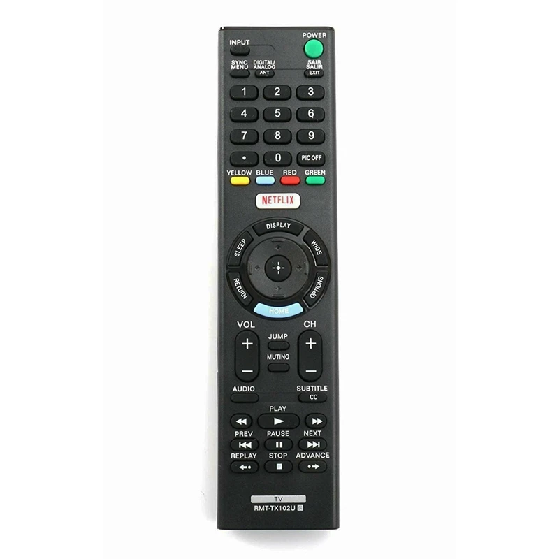 Smart Tv Diaľkové Ovládanie Pre Sony Rmt-Tx102U Pre Rmt-Tx100D Rmt-Tx101J Rmt-Tx101D Rmt-Tx100E Rmt-Tx101E Rmt-Tx200 Obrázok 3