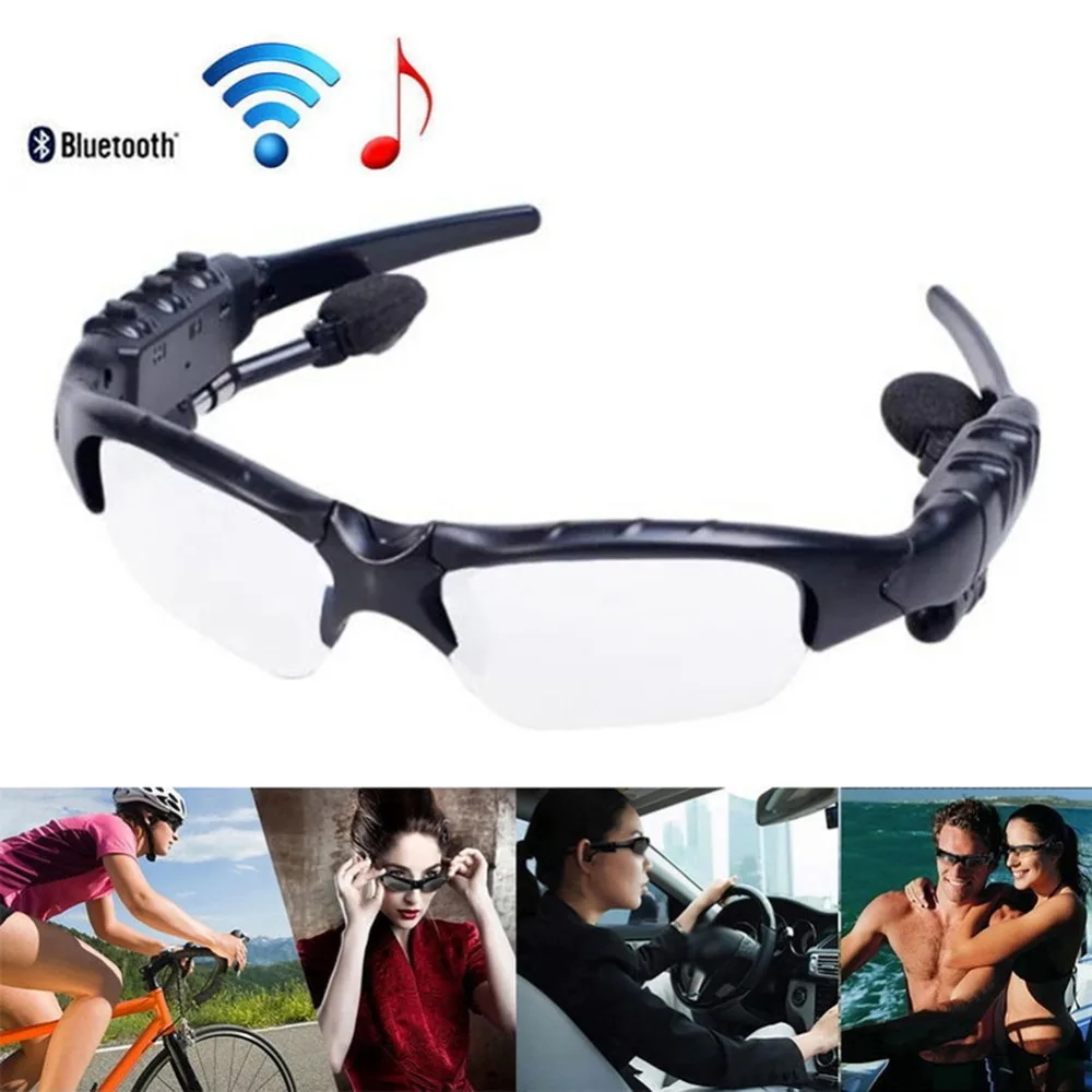 Smart Športové Okuliare Bezdrôtový Bluetooth Headset Polarizované Vonkajšie Jazdy Na Bicykli Oči Slnečné Okuliare S Mikrofónom Pre Telefón Ps4 Obrázok 3